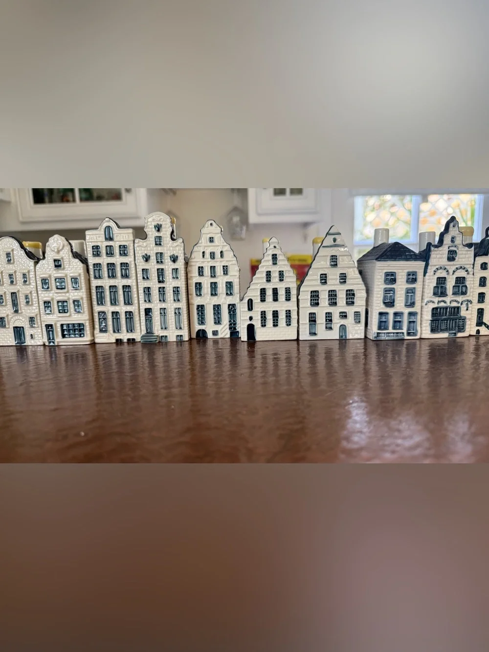 🏠🤍💙BOLS KLM delft blue canal house (set)